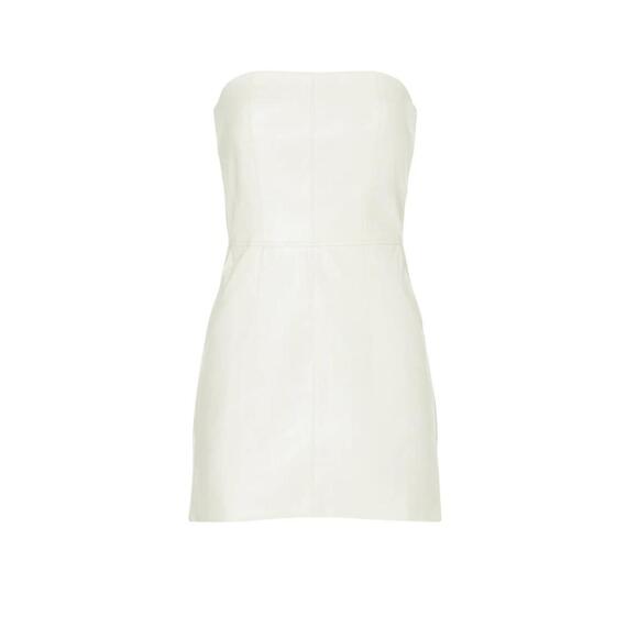 NONchalant Label - VeganLeather Strapless Mini Dress – Size S - Picture 3 of 6